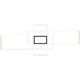 Lampa sufitowa Trio Ściemnialna lampa sufitowa Irvine 620010408 LED 60W złota