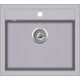 Zlewozmywak Aquasanita Quadro SQQ100, 202 Alumetallic