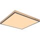 Lampa sufitowa Globo Skandynawska LAMPA sufitowa DORO 416080WD3 Globo ekologiczny plafon LED 36W 3000K do gabinetu drewno