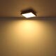 Lampa sufitowa Globo Skandynawska LAMPA sufitowa DORO 416080WD3 Globo ekologiczny plafon LED 36W 3000K do gabinetu drewno