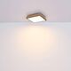 Lampa sufitowa Globo Skandynawska LAMPA sufitowa DORO 416080WD3 Globo ekologiczny plafon LED 36W 3000K do gabinetu drewno