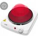 First TZS First Austria Cooking Plate, Cast Iron, Single, 1500W, 185MM, Adjustable FA-5082-4