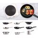 First TZS First Austria Cooking Plate, Cast Iron, Single, 1500W, 185MM, Adjustable FA-5082-4