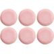 Mondex ROSE&TULIPANI CONCERTO FUSE ROSA Zestaw 6 talerzy obiadowych 27 cm