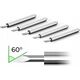 TelForceOne Zestaw ostrzy 60° do xTool M1 (5 sztuk)