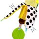 Tomy Tomy Lamaze Banan Benek maskotka z gryzakiem