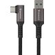 Kabel USB Genesis USB-A - USB-C 5 m Czarny (NVC-2221)