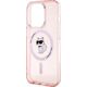 Karl Lagerfeld Karl Lagerfeld KLHMP15XHFCCNOP iPhone 15 Pro Max 6.7" pink/pink hardcase IML Choupette MagSafe