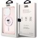 Karl Lagerfeld Karl Lagerfeld KLHMP15XHFCCNOP iPhone 15 Pro Max 6.7" pink/pink hardcase IML Choupette MagSafe