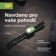 Latarka GP Ładowalna latarka czołowa, czołówka GP XPLOR PHR17 z wbudowanym akumulatorem