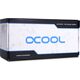 Alphacool Alphacool Core 200 Aurora ARGB Ausgleichbehlter mit VPP Pumpe, Acryl - schwarz