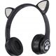Słuchawki ExtraLink EXTRALINK KIDS CAT EARS WIRELESS HEADPHONES BLACK