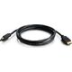 Kabel C2G C2G 15ft 4K HDMI Cable with Ethernet - High Speed HDMI Cable - M/M - HDMI-Kabel mit Ethernet - HDMI mannlich zu HDMI mannlich - 4.57 m - abgeschirmt - Schwarz