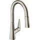 Bateria kuchenna Hansgrohe Talis S stojąca stal szlachetna (72815800)