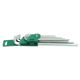 Jonnesway Zestaw kluczy imbusowych hex typ L 1,5-10mm 9szt. (H03SA109S)