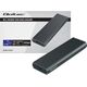 Kieszeń Qoltec Obudowa na dysk M.2 SSD | NVMe | PCIe | USB3.1 | 10Gb/s | 4TB | Grafit