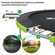 Trampolina ogrodowa Zipro Jump Pro z siatką zewnętrzną 8FT 252cm