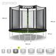 Trampolina ogrodowa Zipro Jump Pro z siatką zewnętrzną 8FT 252cm