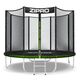 Trampolina ogrodowa Zipro Jump Pro z siatką zewnętrzną 8FT 252cm