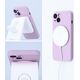 OEM Futerał SILICONE MAG COVER kompatybilny z MagSafe do IPHONE 14 różowy