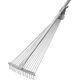 AWTools Grabie wachlarzowe druciane regulowane 15-zębne 55x151cm AW00092