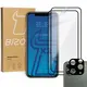 Bizon Glass Edge tempered glass - [2 PACK] + lens protection Apple iPhone 11 Pro black