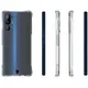 Bizon Case Clear Pack flexible case + 2x screen film HTC U24 Pro clear