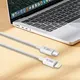 Tech-Protect Ultraboost Lite USB-C / Lightning Cable PD27W/3A 100cm Cool Grey