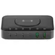 4smarts 7-in-1 charging station 100W with wireless charging black-grey