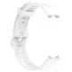 Bizon Strap Watch Silicone Huawei Band 9 / Band 8 white