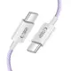 Tech-Protect Ultraboost Lite USB-C / USB-C Cable PD60W/3A 100cm Mauve