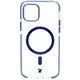 Bizon Case Marco Apple iPhone 12 Pro / 12 clear with blue frame