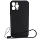 Bizon Case Silicone Magnetic Apple iPhone 12 Pro Max black
