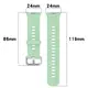 Bizon Strap Watch Silicone Pro Huawei Watch Fit 3 light green