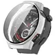 Bizon Case+Glass Watch Huawei Watch GT 5 Pro 46 mm silver satin