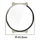 Bizon Case+Glass Watch Huawei Watch GT 5 Pro 42 mm beige