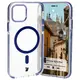 Bizon Case Marco Apple iPhone 12 Pro / 12 clear with blue frame