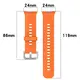 Bizon Strap Watch Silicone Pro Huawei Watch Fit 3 orange