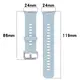 Bizon Strap Watch Silicone Pro Huawei Watch Fit 3 light blue