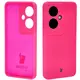 Bizon Soft Case Oppo Reno11 F 5G neon pink