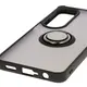 Bizon Case Hybrid Ring Oppo A60 4G smoky with a black frame