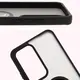 Bizon Case Hybrid Ring Oppo Reno 12 Pro smoky with a black frame