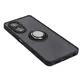 Bizon Case Hybrid Ring Oppo A58 4G smoky with a black frame
