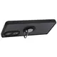 Bizon Case Hybrid Ring Oppo A58 4G smoky with a black frame