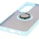 Bizon Case Hybrid Ring Oppo A60 4G smoky with a light blue frame
