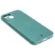 Bizon Case Silicone Magnetic Apple iPhone 13 dark green