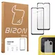 Bizon Glass Edge tempered glass - [2 PACK] + lens protection Xiaomi Poco M3 black