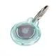 Bizon Case Locator Keychain Apple AirTag clear-mint