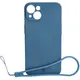 Bizon Case Silicone Magnetic Apple iPhone 13 navy blue
