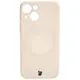 Bizon Case Silicone MagSafe Sq Apple iPhone 13 Mini beige